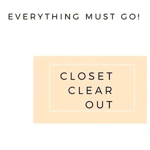 Closet Clear Out!